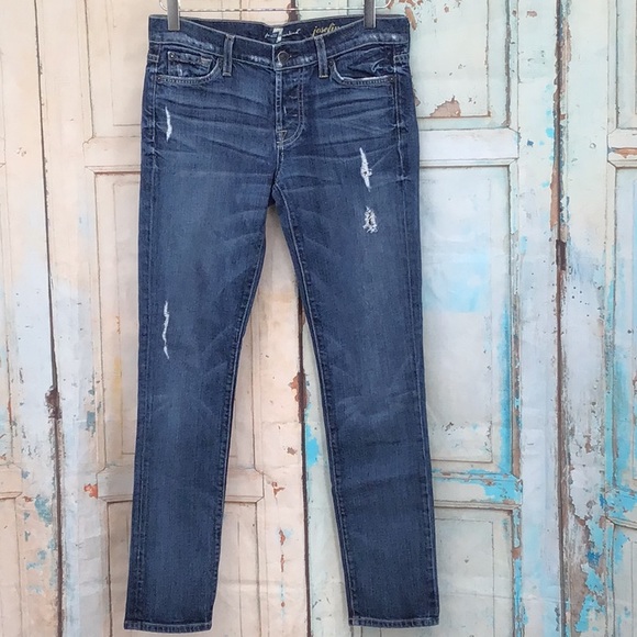 7 For All Mankind Josefina Buttonfly 25 - Picture 1 of 7